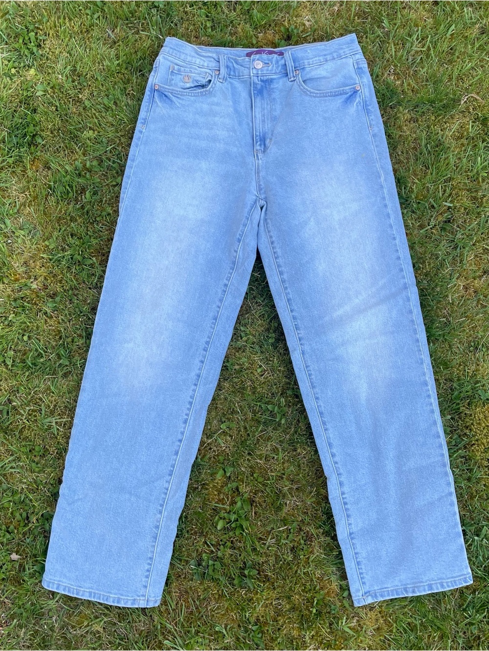 Gloria Vanderbilt Light Blue Straight Leg Jeans